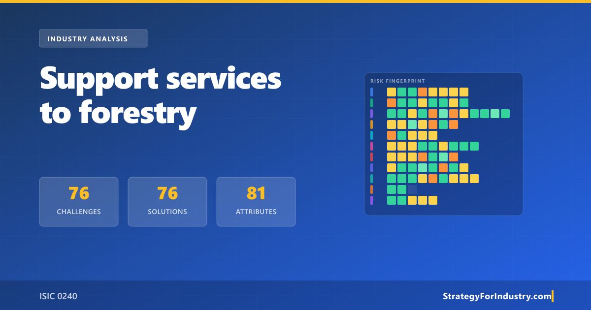 Forestry Support Services: Industry Analysi... | Strategy for Industry